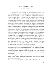 Tarski's Conception of Logic