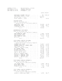 2007 General Election Results Summary