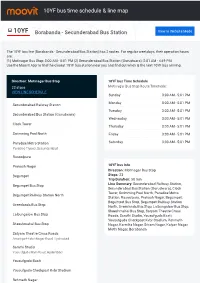 10YF Bus Time Schedule & Line Route