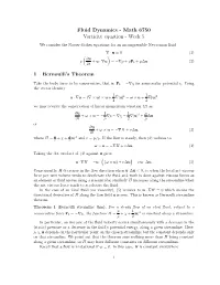 Fluid Dynamics
