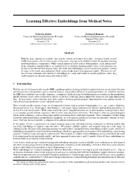 Learning Effective Embeddings from Medical Notes
