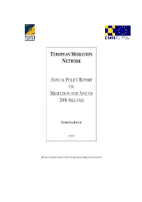 Migration and Asylum 2008:Ireland