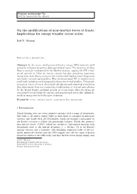 On the Modifications of Near-Inertial Waves at Fronts