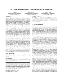 Freedom: Engineering a State-Of-The-Art DOM Fuzzer