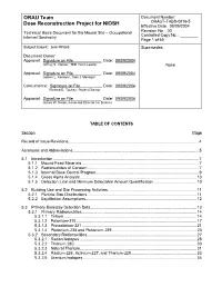 ORAU Team Document Number: ORAUT-TKBS-0016-5