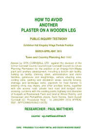 How to Avoid Another Plaster on a Wooden Leg