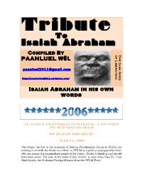 Isaiah Abraham