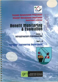 Tsunami Rehabilitation Programme Disaster Management Department
