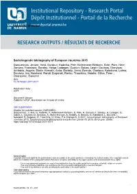 Bibliographie 2015