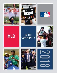 Mlb in the Community