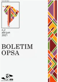 N.2 Abr.Jun 2021 BOLETIM OPSA ISSN 1809-8827