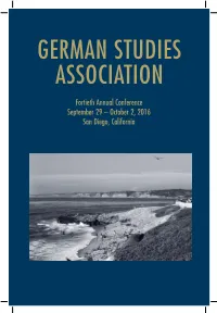 Program of the Fortieth Annual Conference