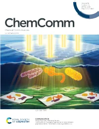 Supramolecular Fluorogenic Peptide Sensor Array Based on Graphene Oxide for the Differential Sensing of Ebola Virus Chemcomm