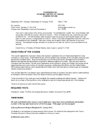 View Course Outline