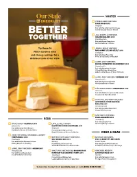 Wine and Cheese Pairings