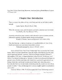 Chapter One: Introduction