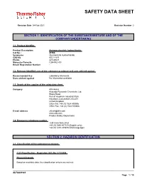 Safety Data Sheet