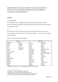 Definitions and Methods for Converting Recommendations Into Constraints