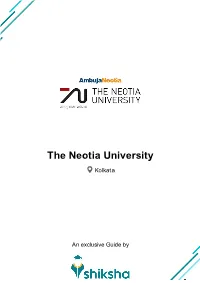 The Neotia University