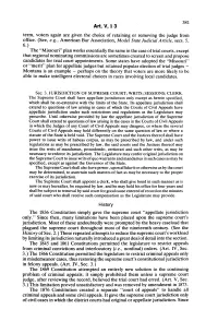 Art. V, § 3 Term, Voters Again Are Given the Choice of Retaining Or Removing the Judge from Office