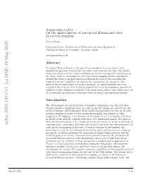 Augmenting Reality: on the Shared History of Perceptual Illusion And
