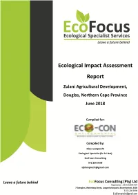 Ecological Impact Assessment Report