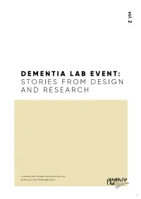 Stories from Design and Research