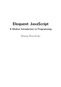 A Modern Introduction to Programming