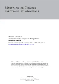 An Introduction to the Completeness of Compact Semi-Riemannian Manifolds