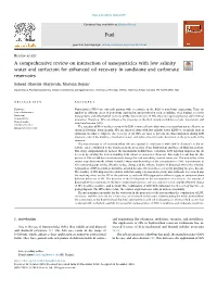 A Comprehensive Review on Interaction of Nanoparticles with Low