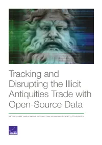 Tracking and Disrupting the Illicit Antiquities Trade with Open Source
