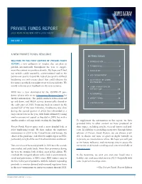 Private Funds Report 2020 Year in Review and a Look Ahead
