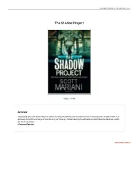 Read PDF # the Shadow Project