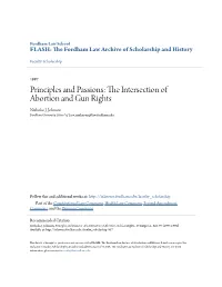 The Intersection of Abortion and Gun Rights , 50 Rutgers L