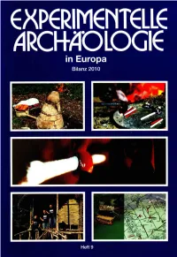EXPERIMENTELLE ARGWOLOGIE In