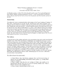 Modern Theology and Biblical Criticism” in Context Joel D