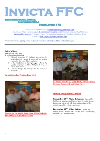 Newsletter Nov 2014
