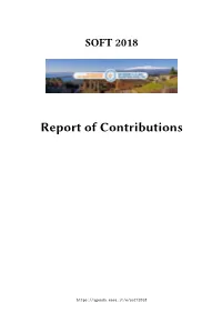 Report of Contributions
