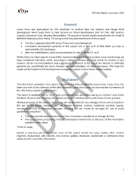 Sample Best Use Study and Design Brief for a Plot In