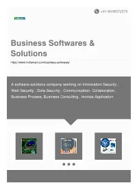 Business Softwares & Solutions