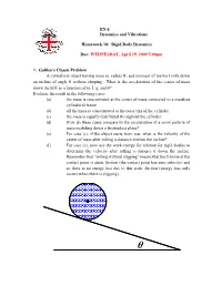 Dynamics of Rigid Bodies