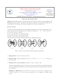 Functions and Infinite Sets