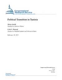 Political Transition in Tunisia
