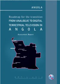 Roadmap for the Transition from Analogue to Digital Terrestrial Television in Angola