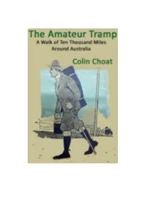 The Amateur Tramp by Colin Choat