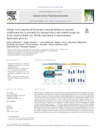 Cellular Level Response of the Bivalve Limecola Balthica To