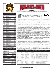 George Mason 4.12 Game Notes.Indd