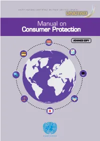 Manual on Consumer Protection