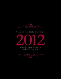 Washington State University Spring Commencement