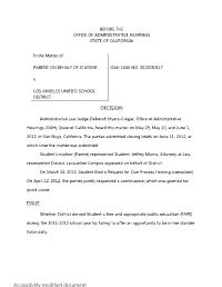 Case Number 2012030517 Modified Document for Accessibility